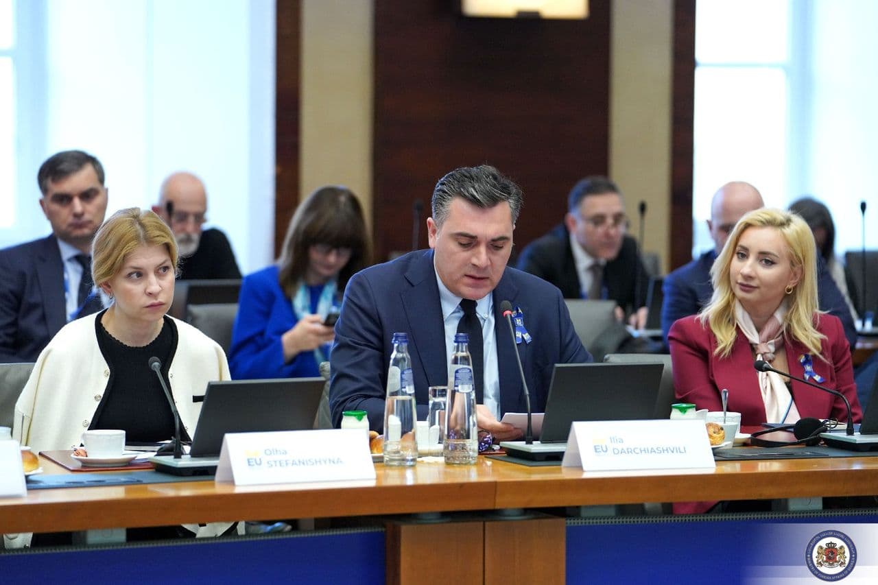 ILIA DARCHIASHVILI HAS ADDRESSED AN INFORMAL MEETING OF THE EU GENERAL AFFAIRS COUNCIL 